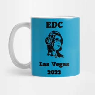 EDC Las Vegas 2023.Black Mug